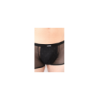 Boxer noir semi opaque 